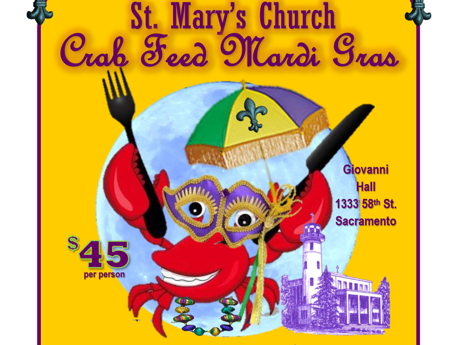 Mardi Gras Crab Feed
