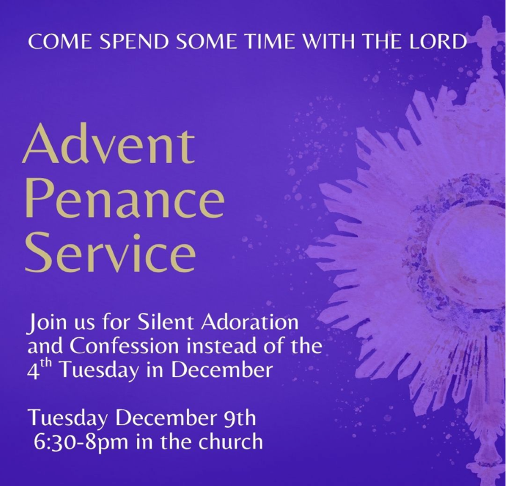 Advent Penance Service 2025