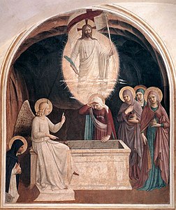 Resurrection of Christ and Women at the Tomb - Fra Angelico