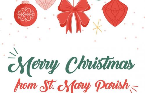 Merry Christmas from St. Mary Parish