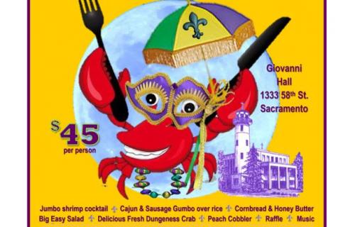 Crab Feed Mardi Gras 2019