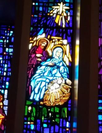 Nativity window